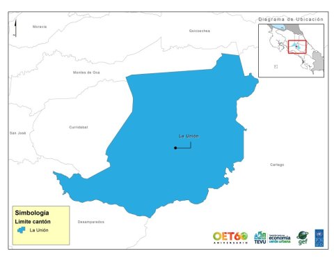 Mapa La Unión