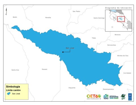 Mapa San José